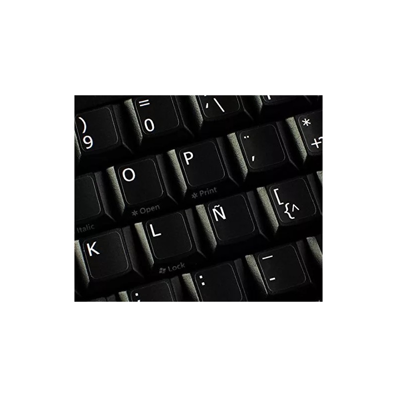 Adtek Stickers Etiquetas Teclado De Ingles A Español Envio Gratis