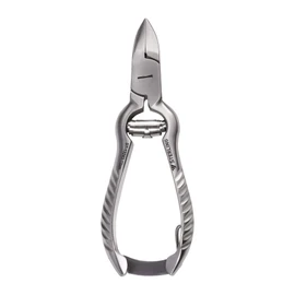STERLING Professional Podiatric Stainless Steel Pliers with Gear and Handle Lock | Nail Pliers Podiology Instrument Side Pliers | Toenail Pliers for Ingrown Toenails | Blade Length 14 mm | ST-13243