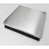 Steel Bench 4" x 1" Square Block Flat Smooth Anvil