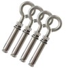 AIVOOF 4 Pack M8 Stainless Steel Expansion Screws Heavy Duty