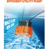 Pool Cover Pump above Ground - Submersible Water Sump Pump