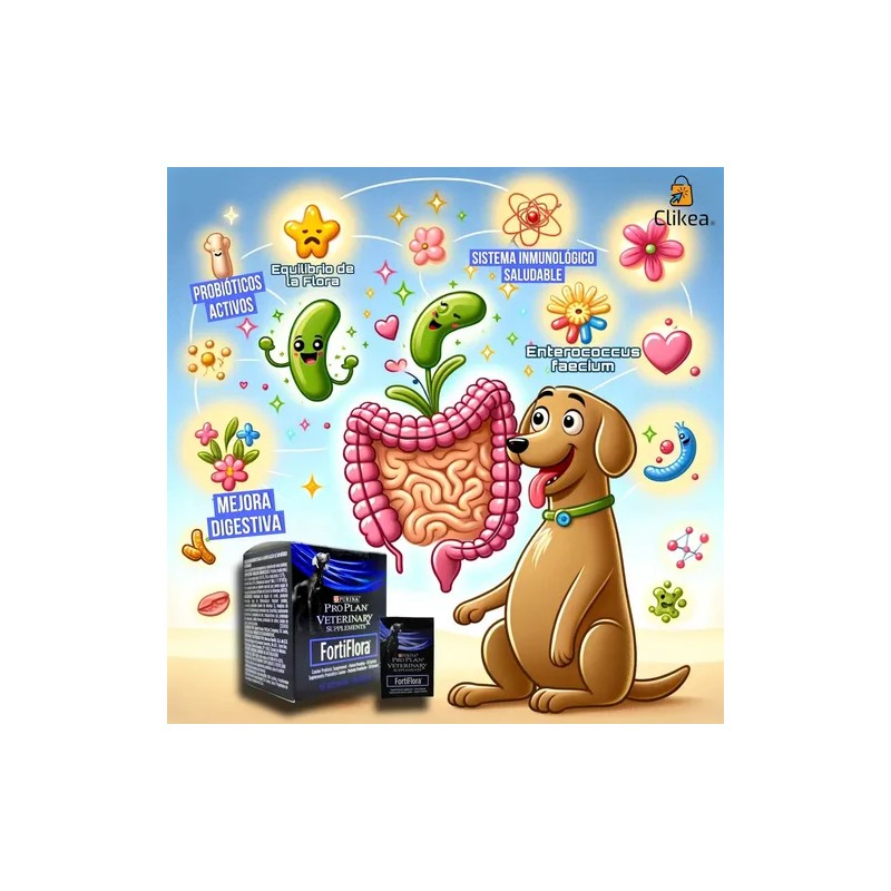 Purina fortiflora probioticos para perro 30 sobres