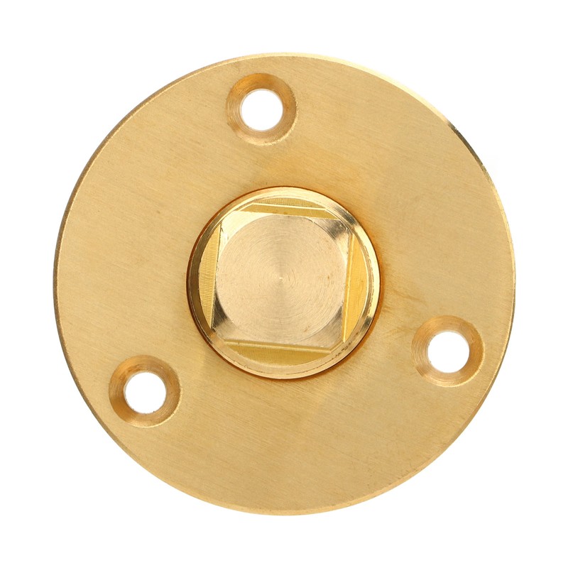 Boat Drain Plug 2 Inch With Brass Plug Oval Marine