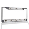 Fastasticdeals Metal Insert License Plate Frame German Shorthair Pointer Dog