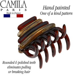 Camila Paris MP944 French Hair Clips for Women, Girls Hair Claw Clips Jaw Fashion Durable and Styling Hair Accessories for Women, Strong Hold No Slip 