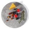 Koville Natural Marble Cutting Board for Kitchen Countertop, 16" x