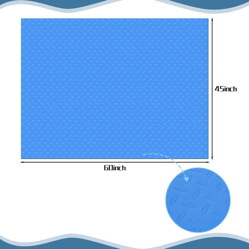 45x60 inches Swimming Pool Ladder Mat Protective Swimming Pool Step