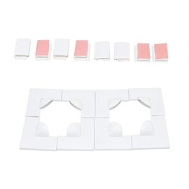 Neatiease Window Screen Accessories，8 Window Screen Corners, 8 Window Clip