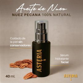 Serum Facial Nutritivo Con Aceite De Nuez - 40 Ml Asteria Momento De Aplicación Día/noche Tipo De Piel Todo Tipo De Piel