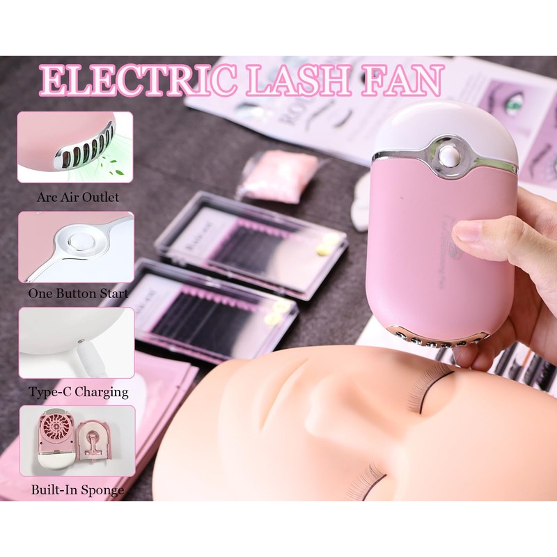 Lash Extension Kit for Beginners, Ruicen Lash Eyelash Extension Kit