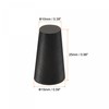 sourcing map Pack of 15 Tapered Rubber Caps 10 mm
