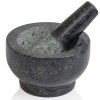 Maxam Granite Mortar and Pestle Set Durable Kitchen Tool for