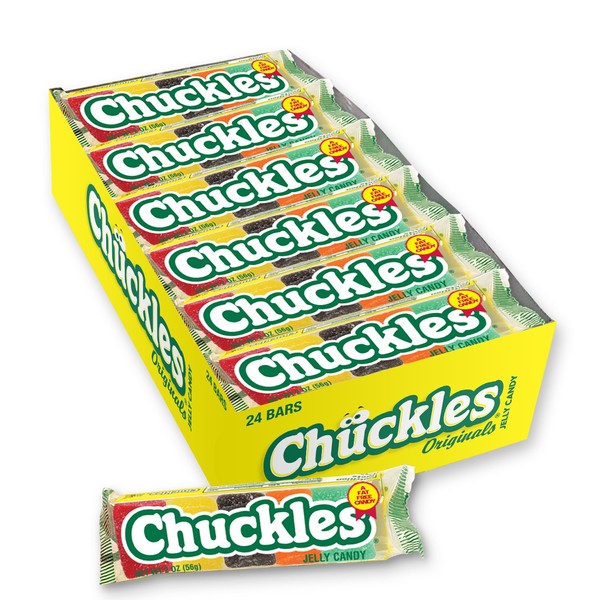 Chuckles Original Jelly Candy, 2 Ounces (Pack of 24)