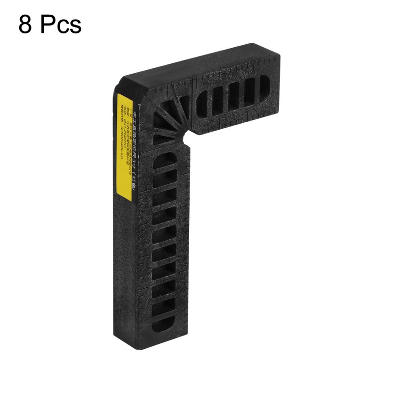 HARFINGTON 8pcs 90 Degree Positioning Squares 3"x2" (80x50mm) Right Angle