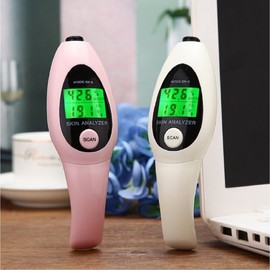 델로나 피부 유수분 측정기 (아이보리 화이트) Delona Skin Moisture Measurement Device (Ivoried White)