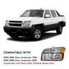TUSDAR 4PCS Fits For 2002-2006 Chevy Avalanche with Body Cladding
