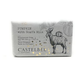 Castelbel Pumpkin with Goat's Milk Luxury Fragranced Soap, 10.5 Ounces