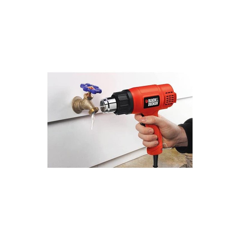 BLACK+DECKER 230 V Heat Gun for Paint Stripping, Heat and