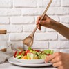 Wooden Heart Shaped Spoons: Wood Long Handle Love Spoon for