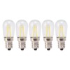 5Pcs Refrigerator Lamp Bulb Low Heat Low Power Consumption E12