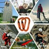 FVW 5 Pieces Heavy Duty Climbing Carabiners, 25KN UIAA Certified