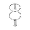 Double Open Ring Cup Holder 316 Stainless Steel Universal for
