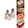 Saint Honore Piping Tips,Enhance Your Pastry Creations with V Wave