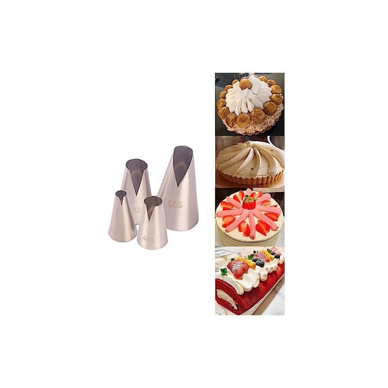 Saint Honore Piping Tips,Enhance Your Pastry Creations with V Wave