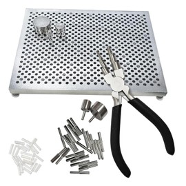 Generic Wire Bending Jig Jewelry Making Tools Set Wire Bending Plier Looping Kit for Bracelet