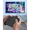 Switch 2 Joy-Con 2 充電グリップ【2025新登場】2台同時急速充電対応 プレイしながら給電可能 RGBライト 充電インジケーター搭載 吸着式 USB