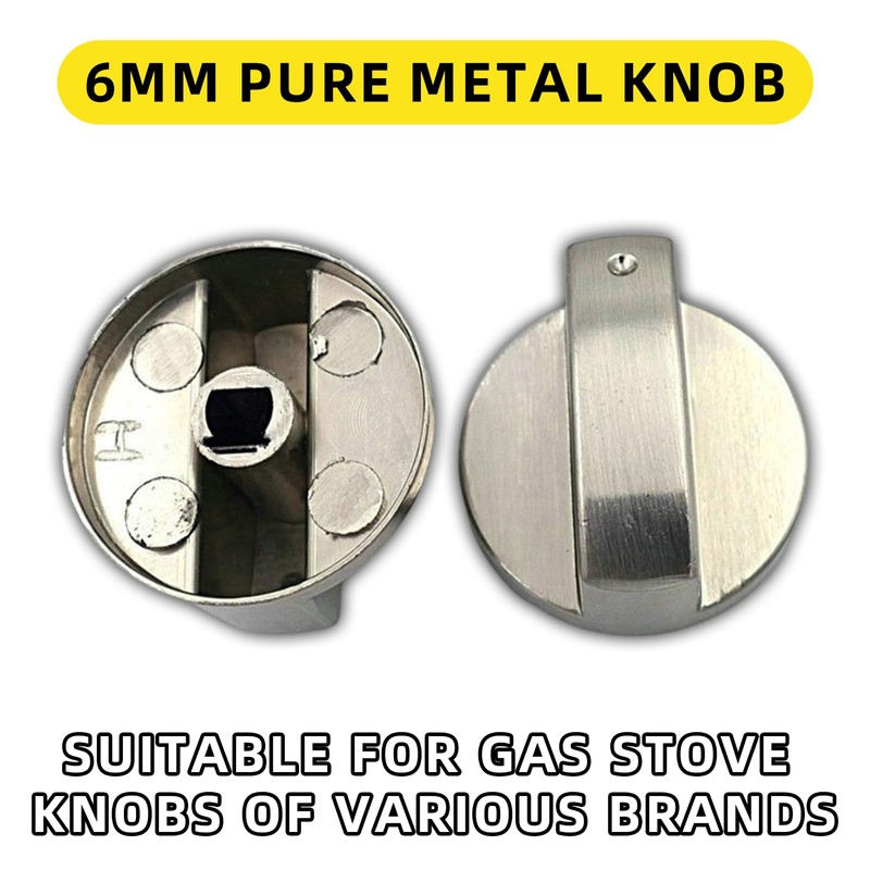 Liujiami 2 Pcs Gas Stove Knobs - Cooker Knob Replacement