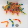 Vidal Sugar Free Sour Candy Gummie Worms 2.2 Pounds Bulk