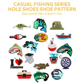 WENJION 21 Piece Croc Badge Children's Angel Theme, Croc Sticker Shoe Charms Set for Croc, Funny DIY Shoe Decoration Accessories, Hole Shoes Shoe Pendant for Boys Girls Everyday Walk Party Travel