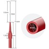 Cleqee 0.7mm Test Probe Pin Insulated Piercing Needle Test Probe