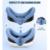 Silicone Cover Set Compatible with Meta Oculus/Quest 3, VR Accessories
