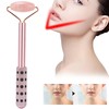 Facial Roller Relieve Wrinkles Germanium Stones Natural Jade Face Massage