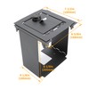 KUAFU Center Console Lock Safe Box Compatible with 2021-2025 Ford