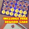 144 Karate Ninja Animals - 30mm - Glossy Reward Stickers