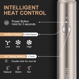 Air Styler Hair Dryer Brush - 6 in 1 Hair Styler Ionic Auto Wrap Hot Air Curler Blow Dryer Brush, 38m/s High Speed Blowout Airflow Hair Dryer Multi Styler Fast Drying Styling for Curly/Straight Hair