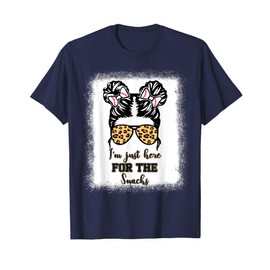 Kids Im Just Here For The Snack Baseball Sister Toddler Girl T-Shirt