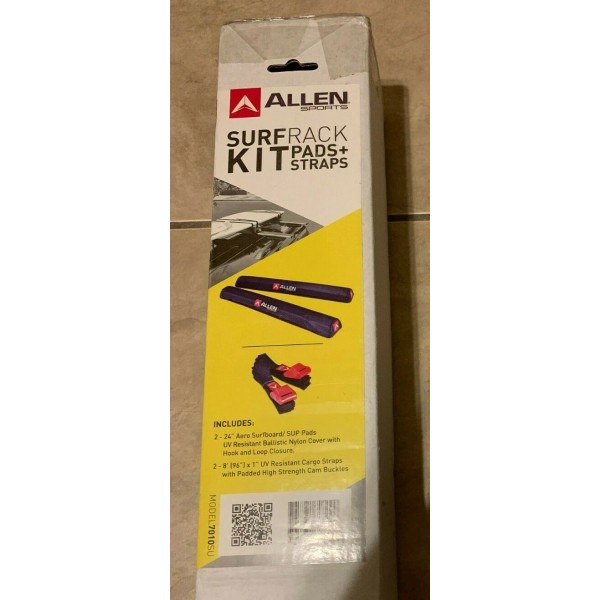 Allen Sports 24" Aero Surfboard SUP Car Roof Surf Rack