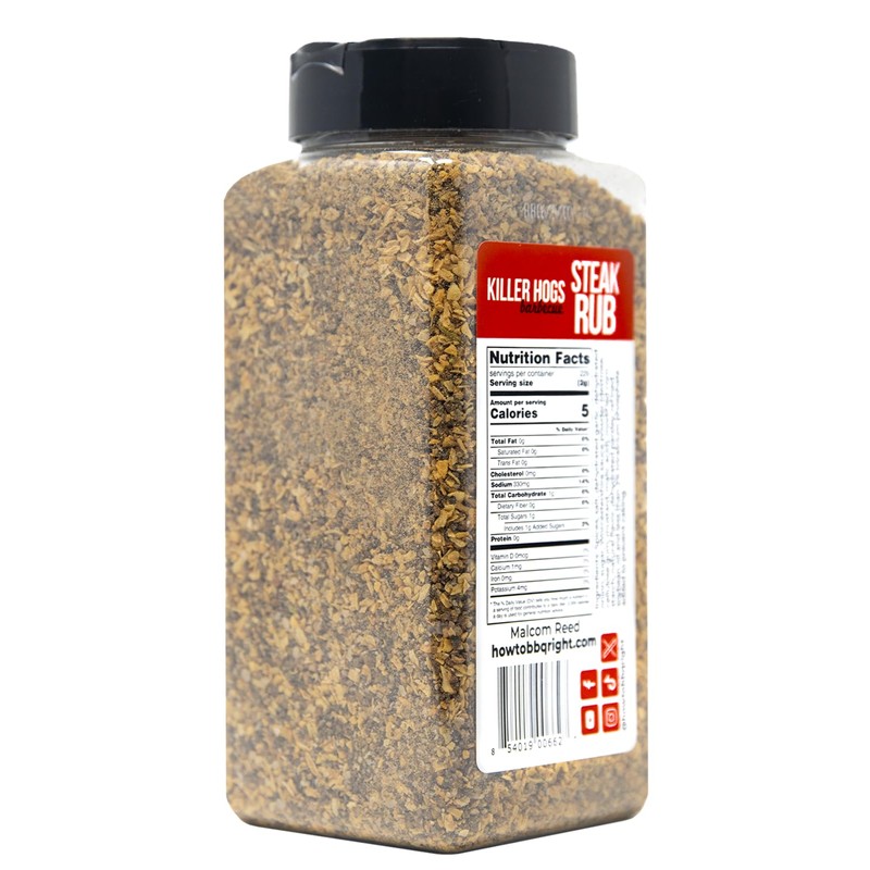 Killer Hogs Steak Rub | Championship BBQ and Grill Seasoning