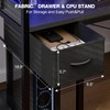 Grandder Gaming Desk 47 Inch with Power Outlet and LED