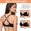 Molain Bra Strap Clips, 16Pcs Bra Clips to Make Racerback-Bra
