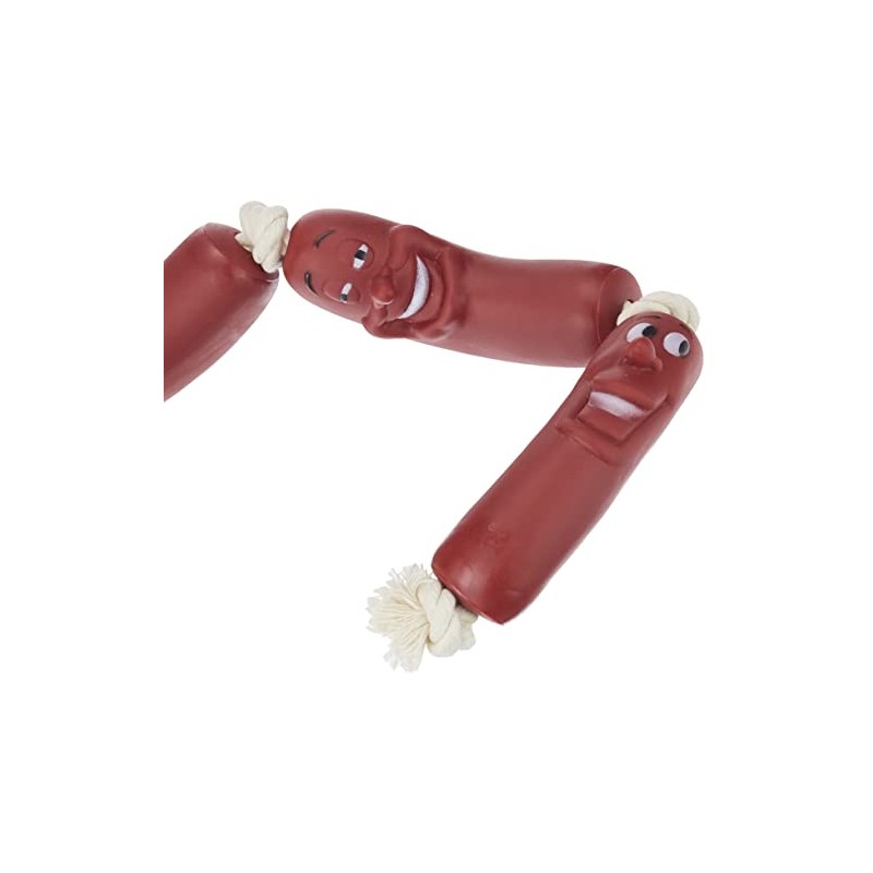 Trixie Sausages on a Rope Snack Toy, 75 cm