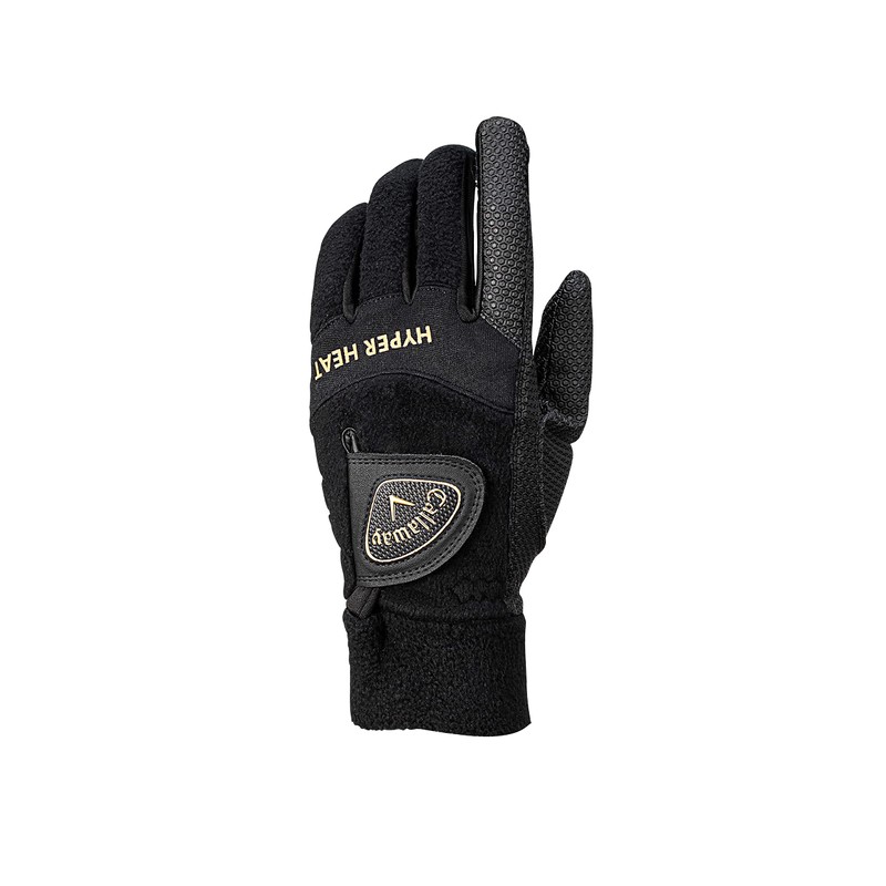 Callaway WNTR HYPER HEAT Heat-Generating Material Stretch Fleece Gloves, Men's
