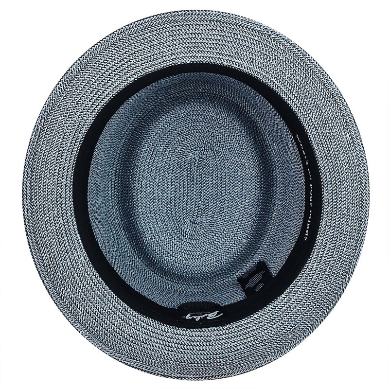 Bailey Men's Waits Pork Pie Hat, Blue Surf Multi, XXL