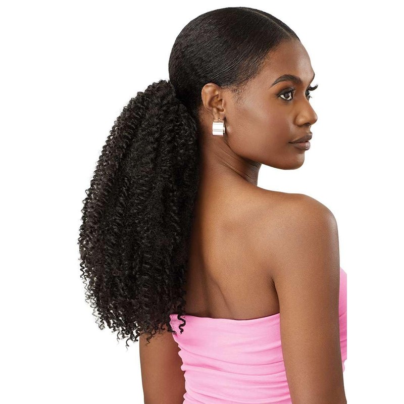 Outre Pretty Quick - Drawstring Pony - Calliope (DARK BROWN