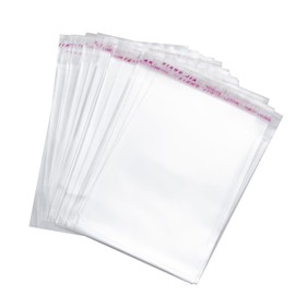 Tendwarm 100 Pcs 9x12 Inch shirt Bag Clear Self Seal Cellophane Plastic Bags for Clothes Party Wedding