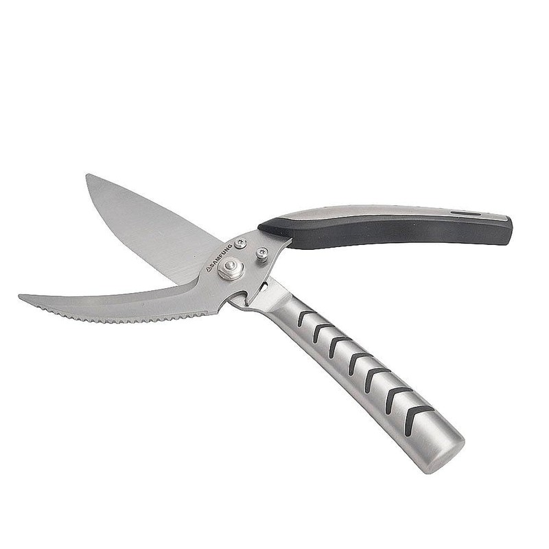 SAMFUNG Kitchen Poultry Shears, Anti-Slip Handle and Safety Lock, Poultry